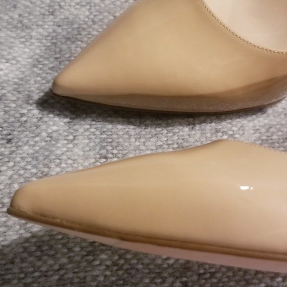 Stuart Weitzman Pump shoe beige/nude leather 9 new - Picture 9 of 16